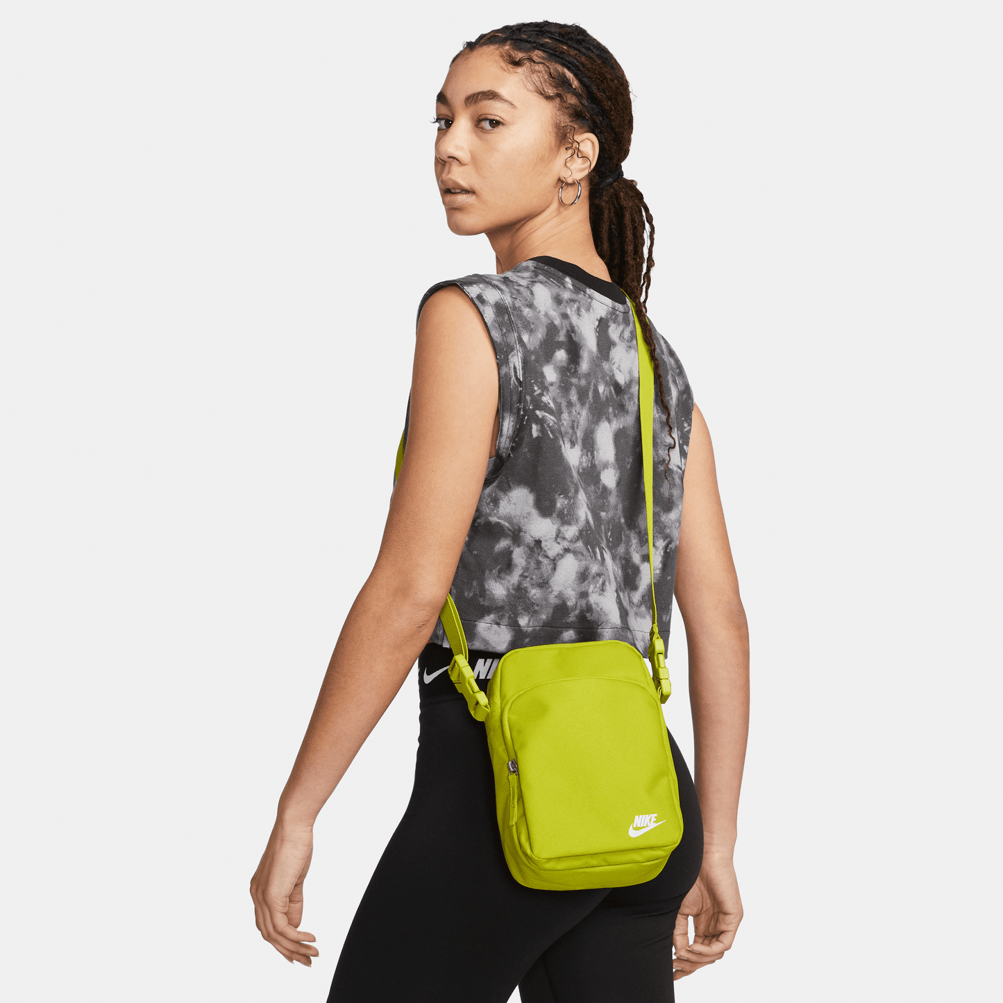 Nike Heritage Crossbody Bag Bright Cactus