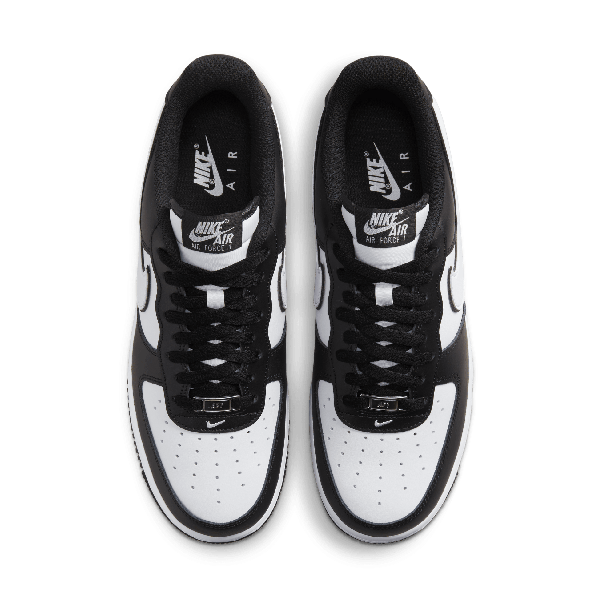Air force 1 07 black and white sales