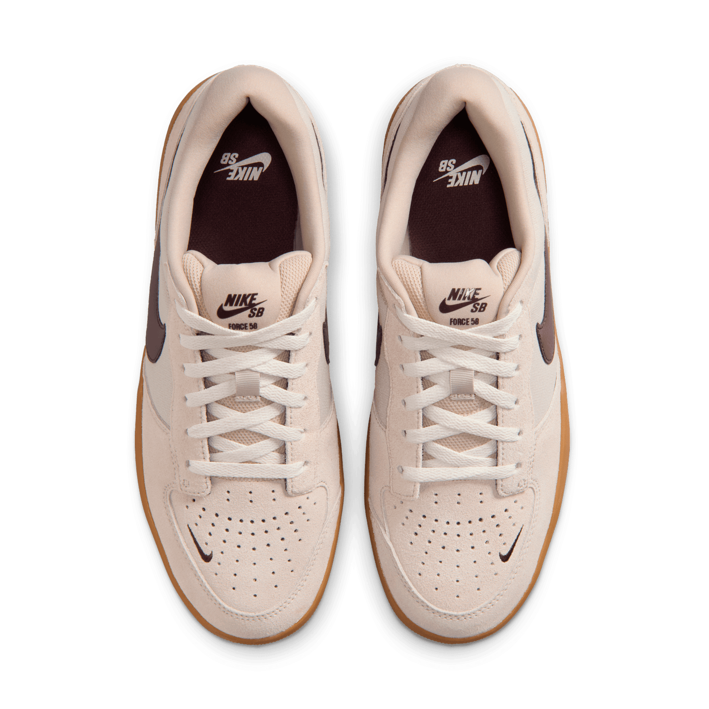Nike SB Force 58 Cream II Burgundy