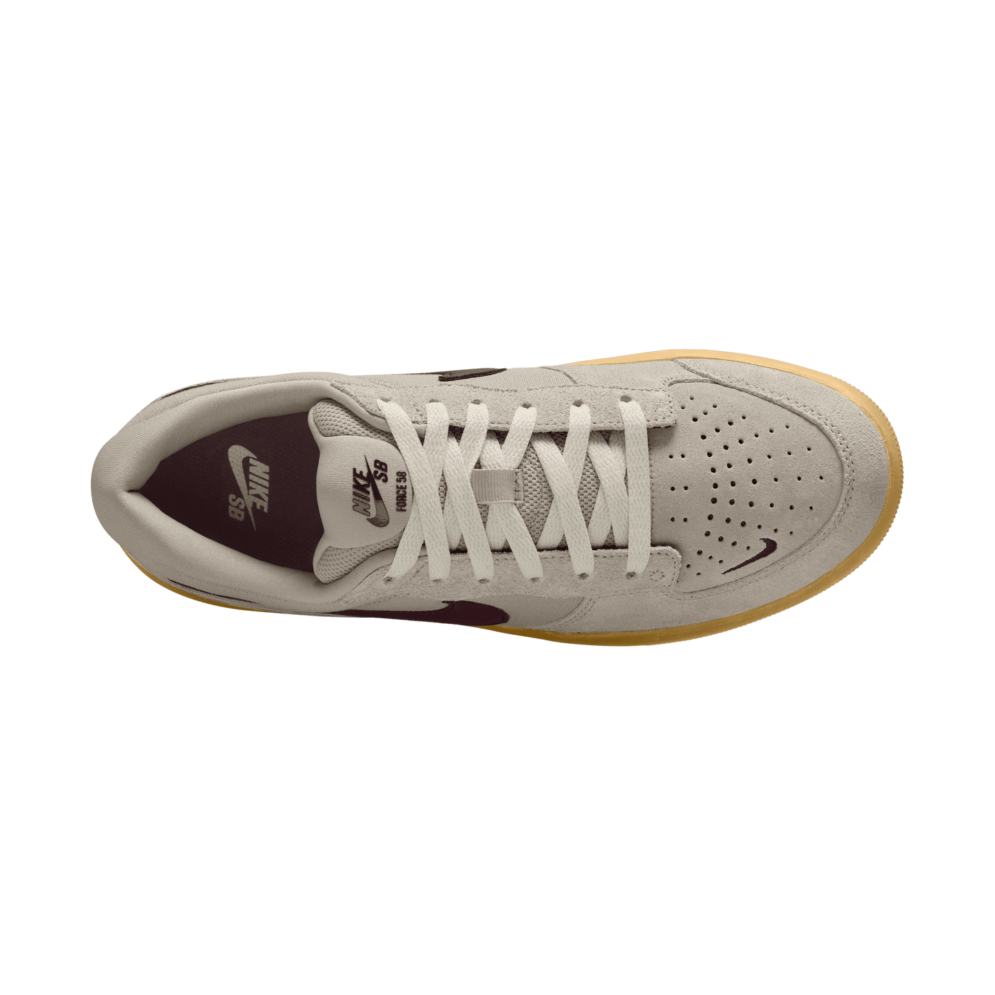 Nike SB Force 58 Cream II Burgundy