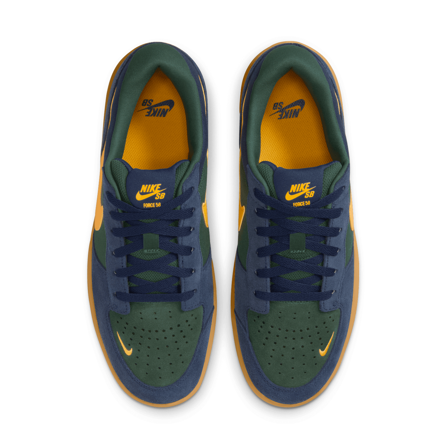 Nike SB Force 58 Navy Gold Fir