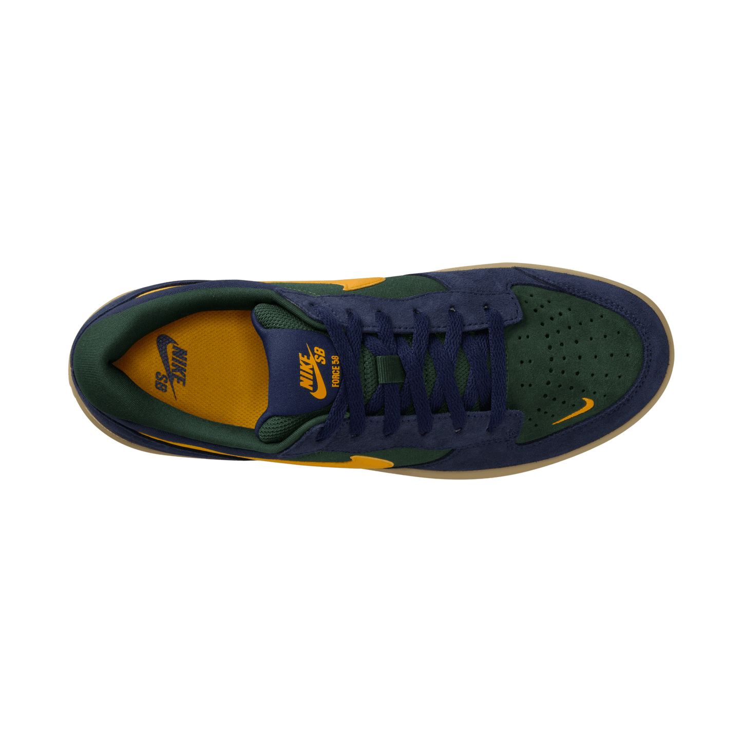 Nike SB Force 58 Navy Gold Fir