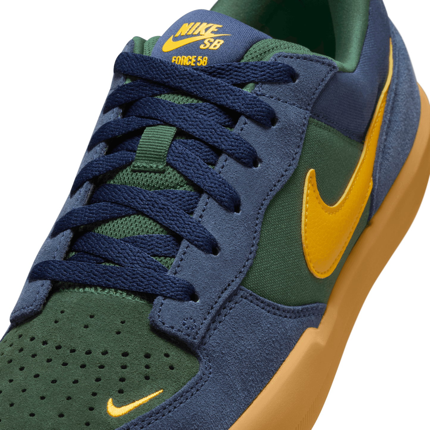 Nike SB Force 58 Navy Gold Fir