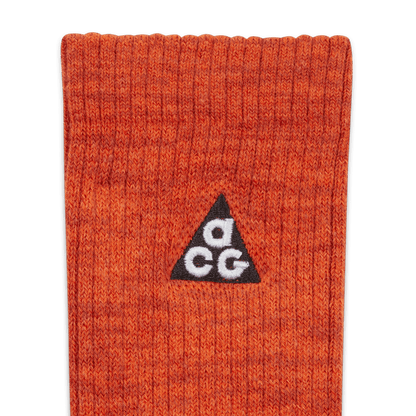 Nike ACG Everyday Crew Socks Campfire Orange