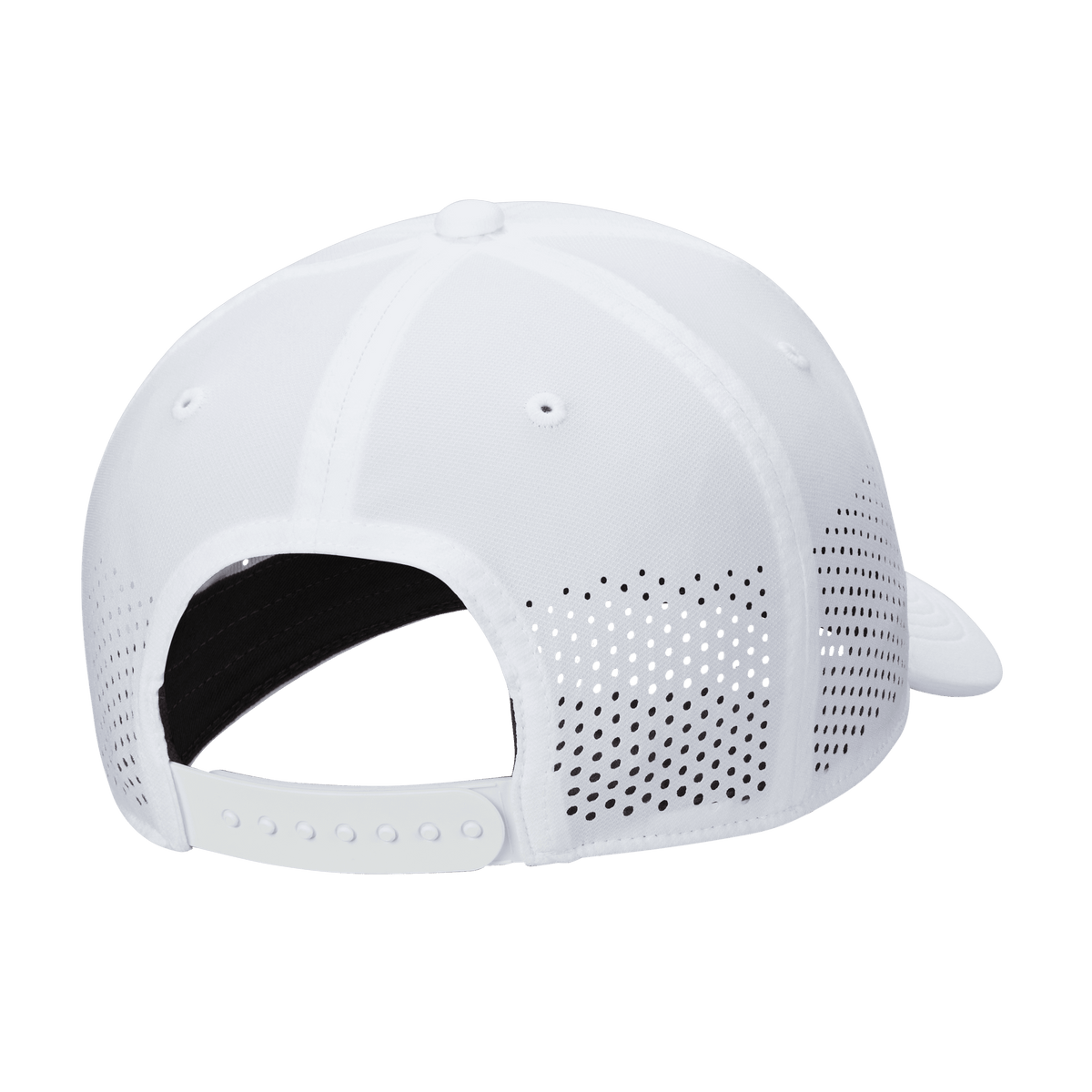 Nike Dri-FIT ADV Club Snapback Hat White Black