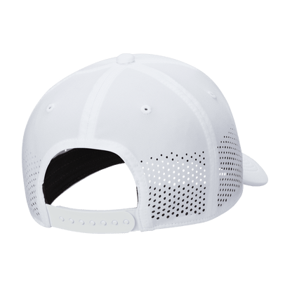 Nike Dri-FIT ADV Club Snapback Hat White Black