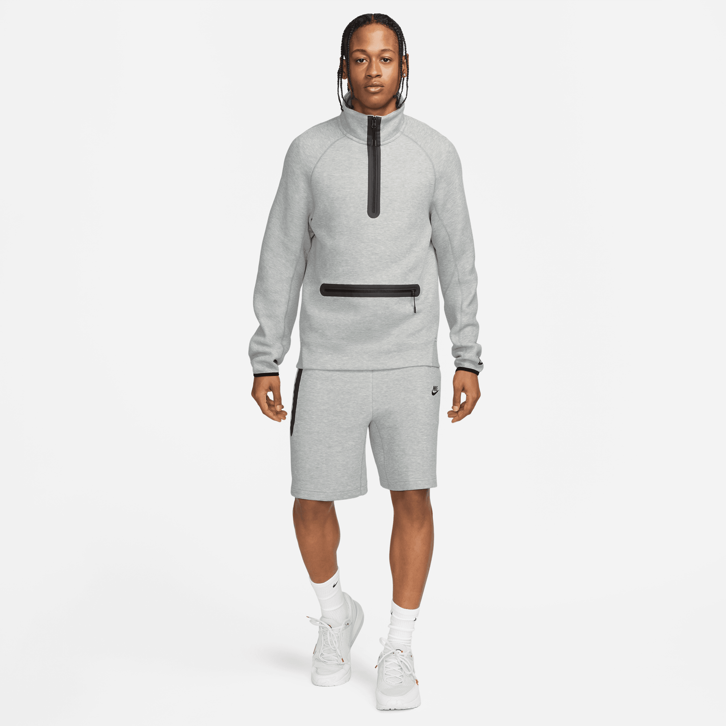 Nike Sportswear Tech Fleece Shorts Dk Grey Heather