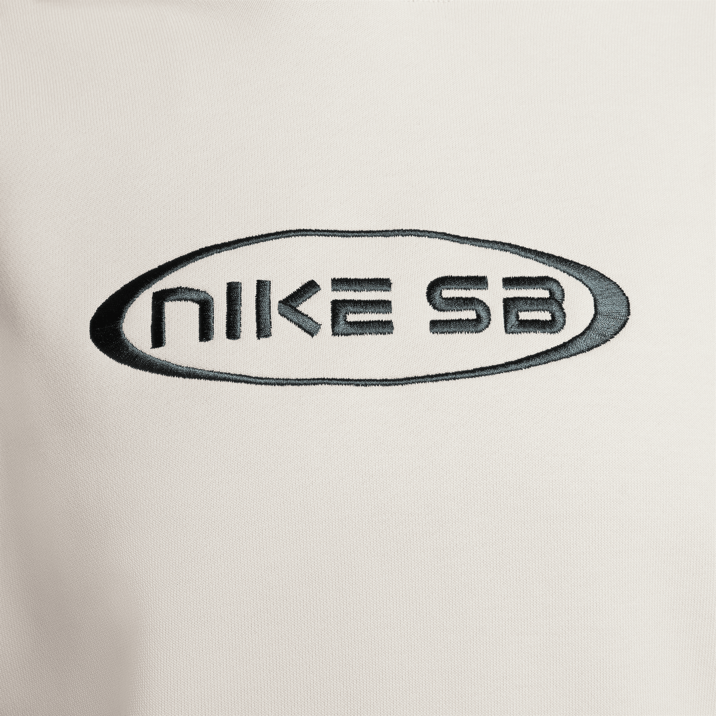 Nike SB Oval Logo Hoodie Lt Bone Jungle