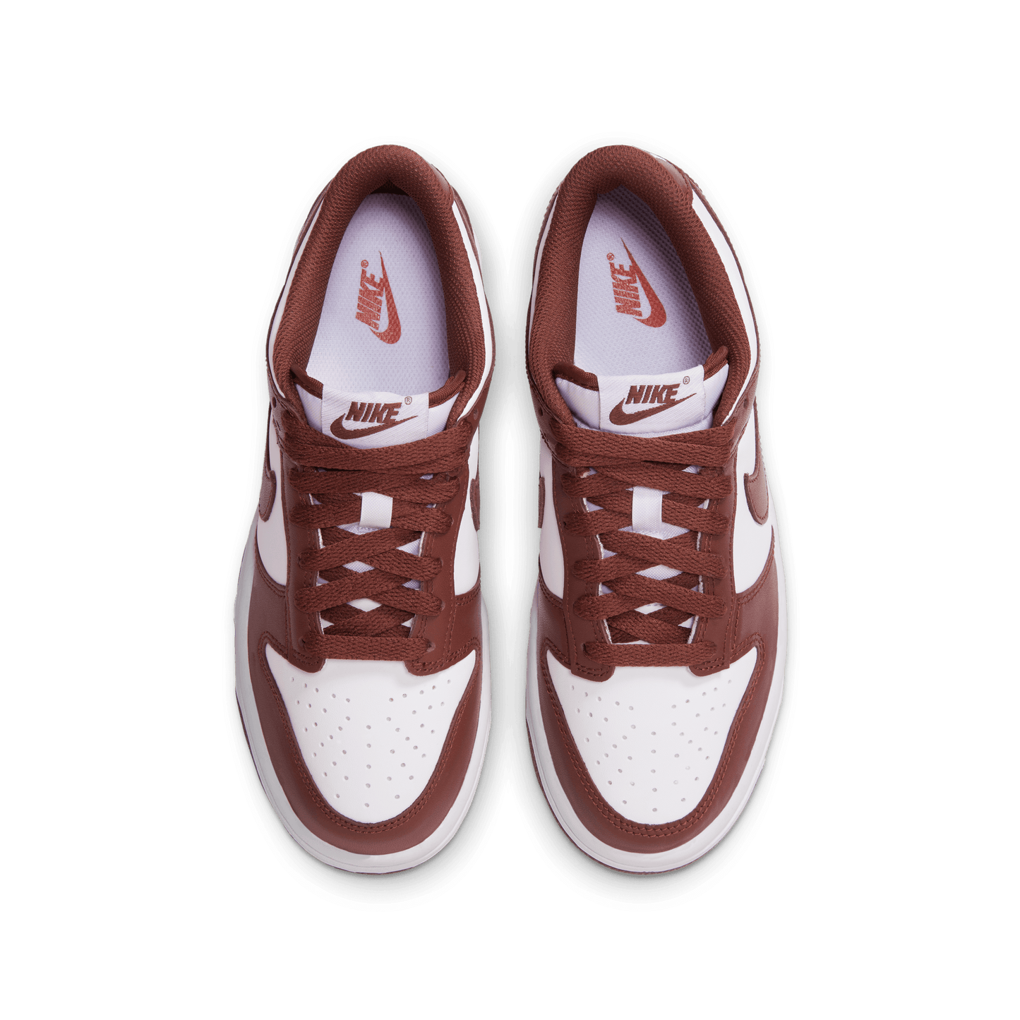 Nike Kids Dunk Low White Redwood