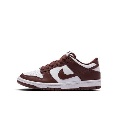 Nike Kids Dunk Low White Redwood