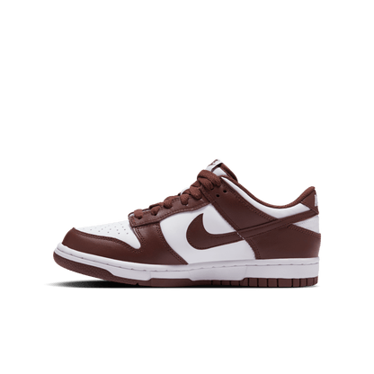 Nike Kids Dunk Low White Redwood