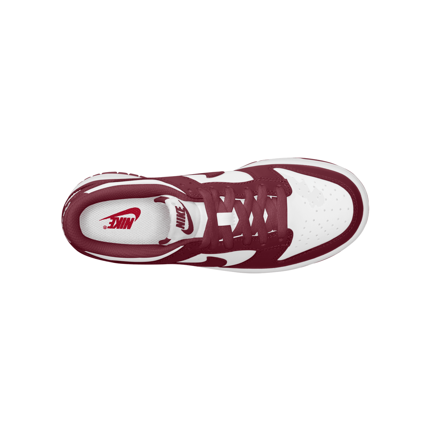 Nike Kids Dunk Low White Redwood