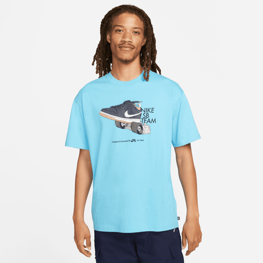Nike SB Dunk Team Skate T-Shirt Baltic Blue