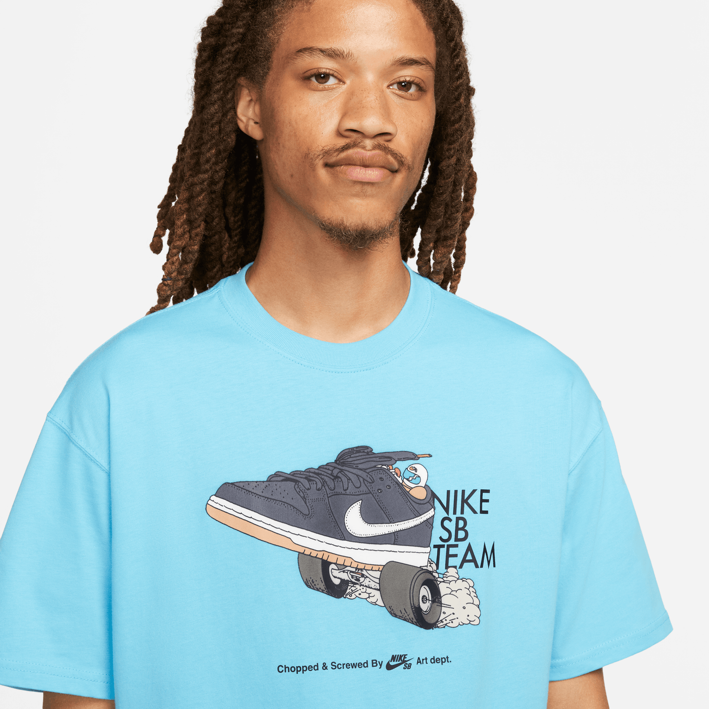 Nike SB Dunk Team Skate T-Shirt Baltic Blue