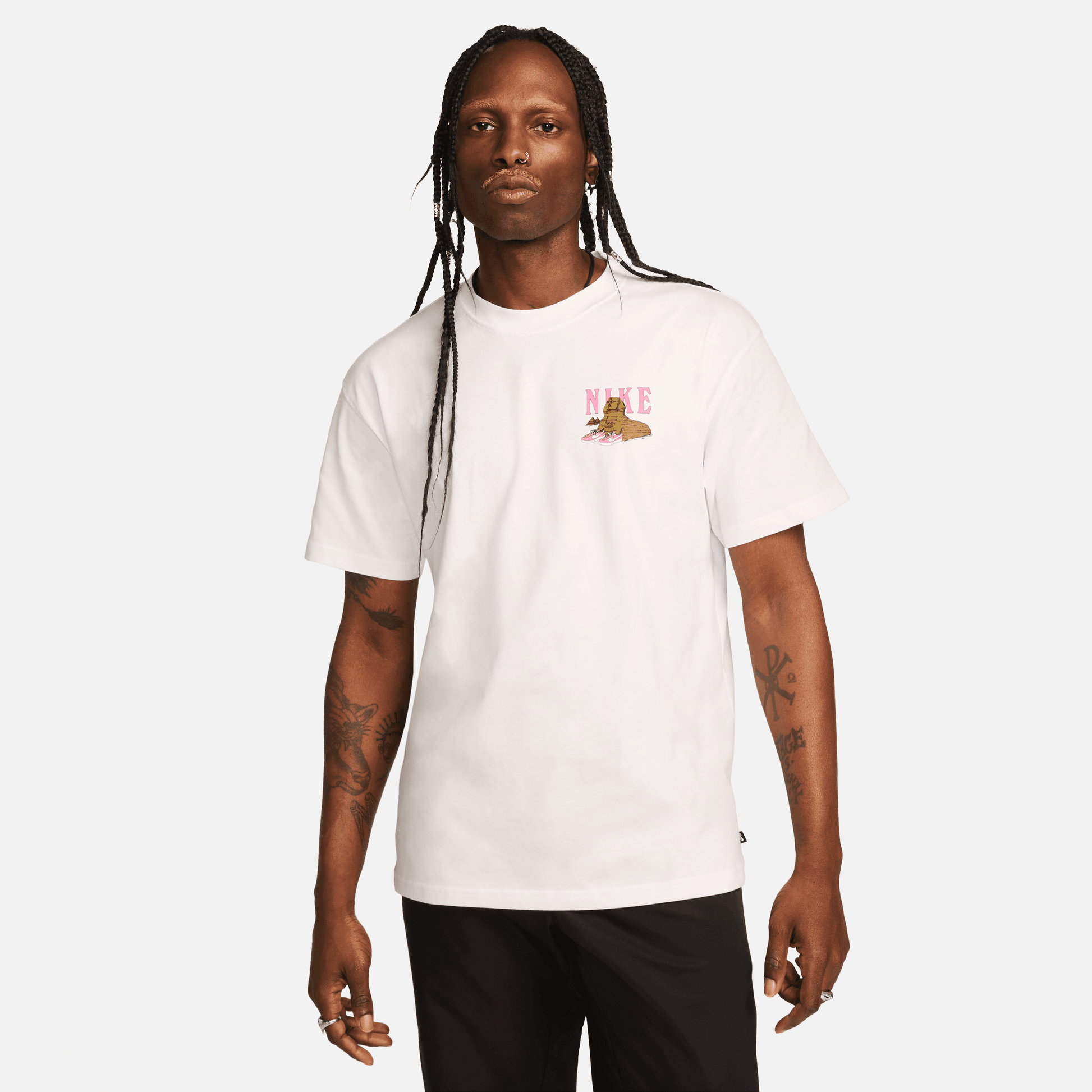 White nike sb shirt sales