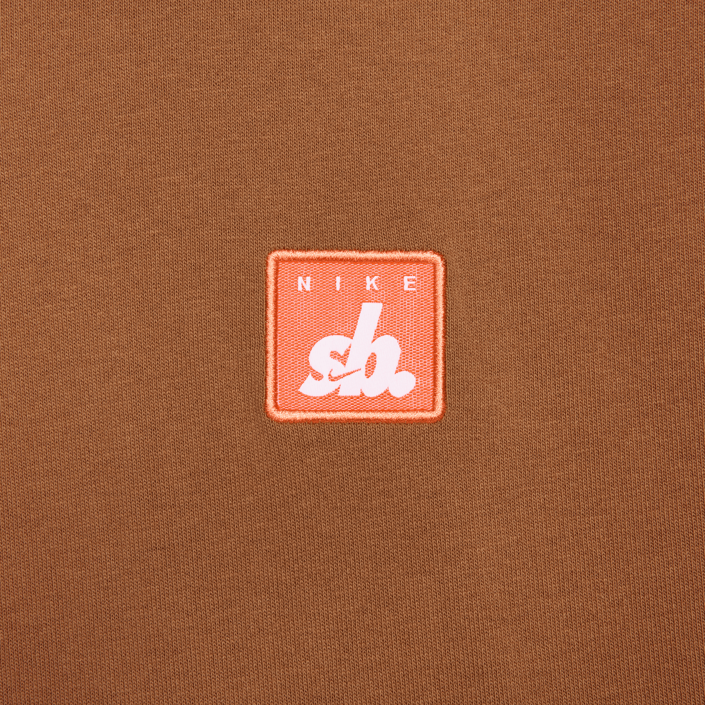 Nike SB Skate T-Shirt SB Logo Patch British Tan
