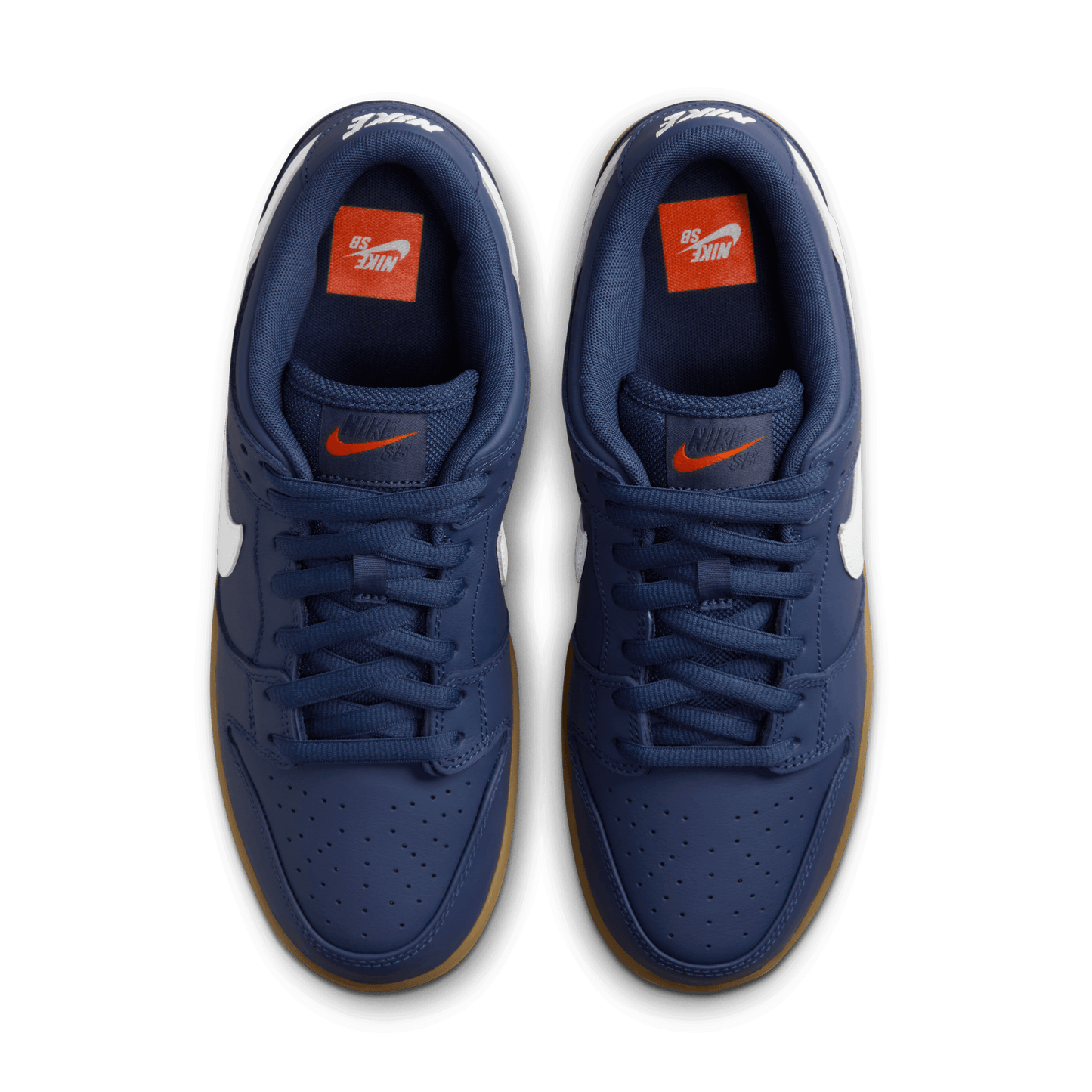 Nike SB Dunk Low Pro Orange Label Navy Gum