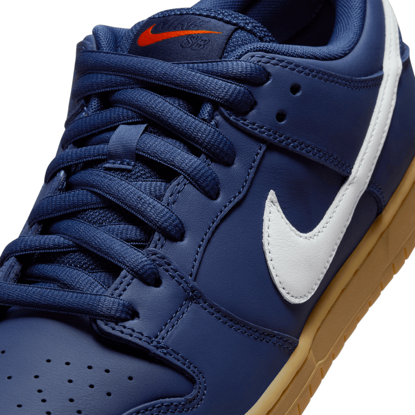 Nike SB Dunk Low Pro Orange Label Navy Gum