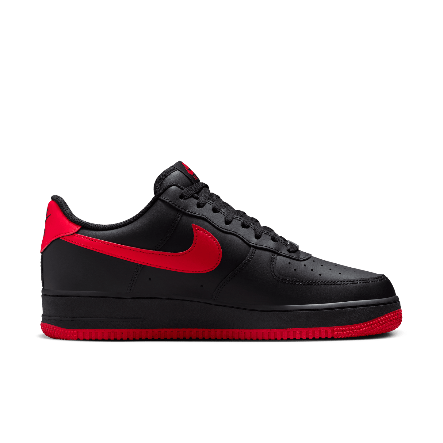 Nike Air Force 1 '07 Black University Red