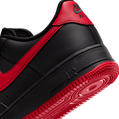 Nike Air Force 1 '07 Black University Red