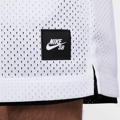 Nike SB Reversible Basketball Mesh Shorts Black White