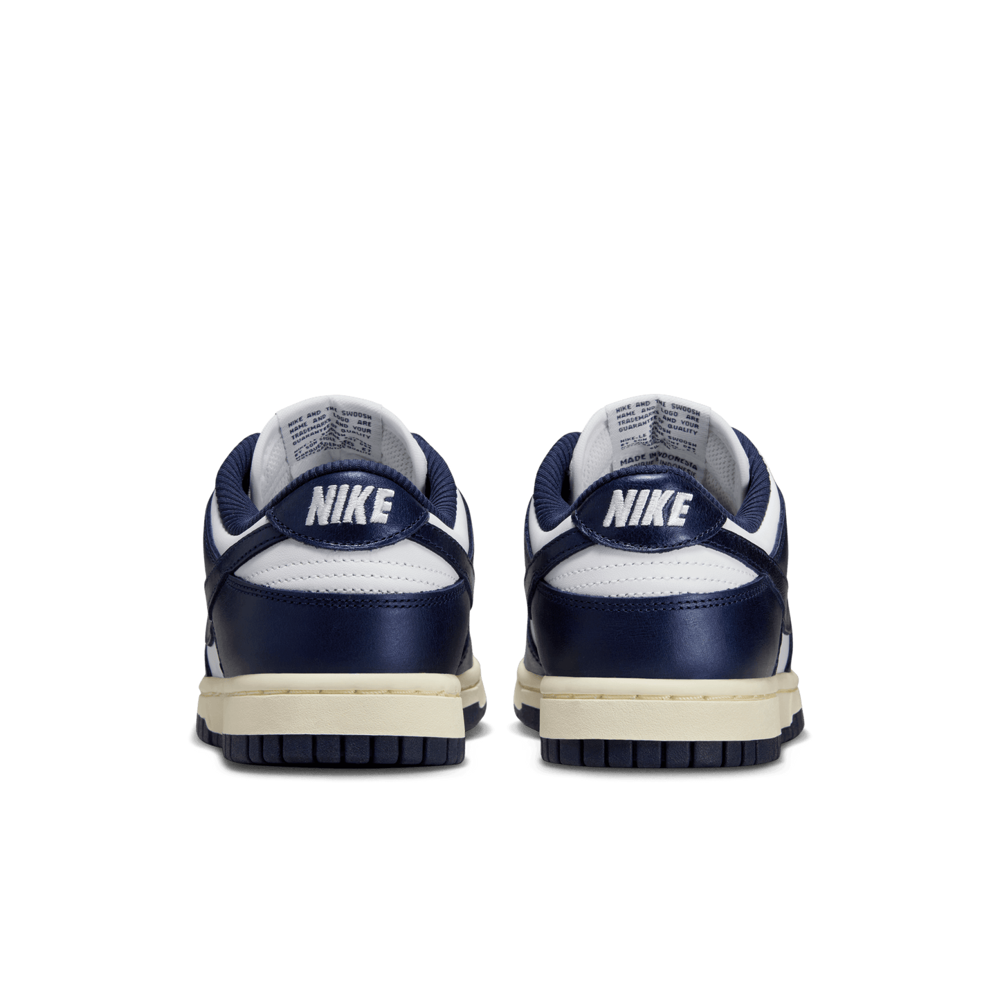 Nike Women's Dunk Low Premium White Midnight Navy
