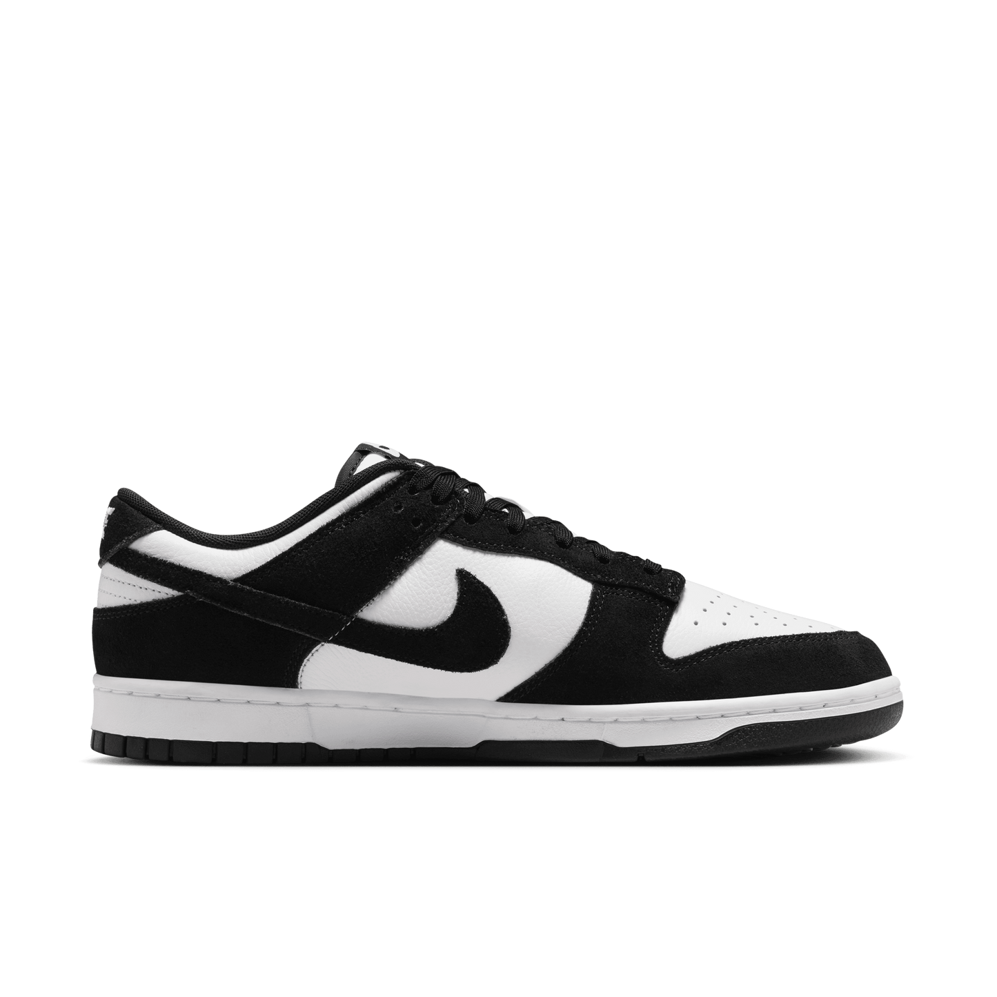 Nike Dunk Low Retro White Black Suede