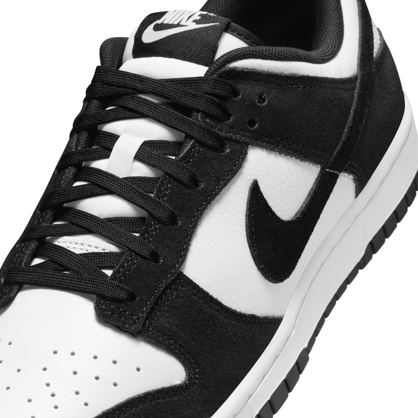 Nike Dunk Low Retro White Black Suede