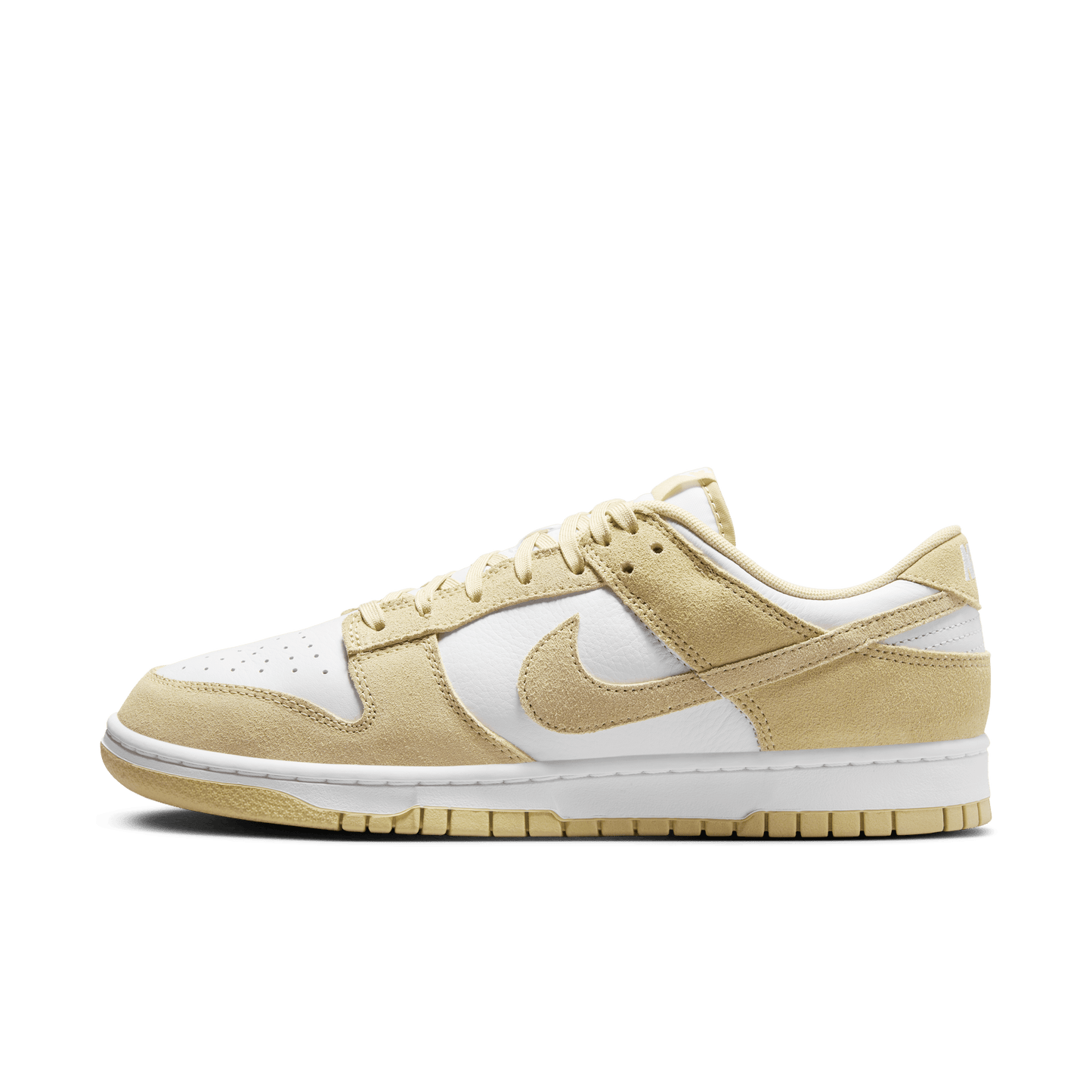 Nike Dunk Low Retro SE Leather Suede TM Gold White