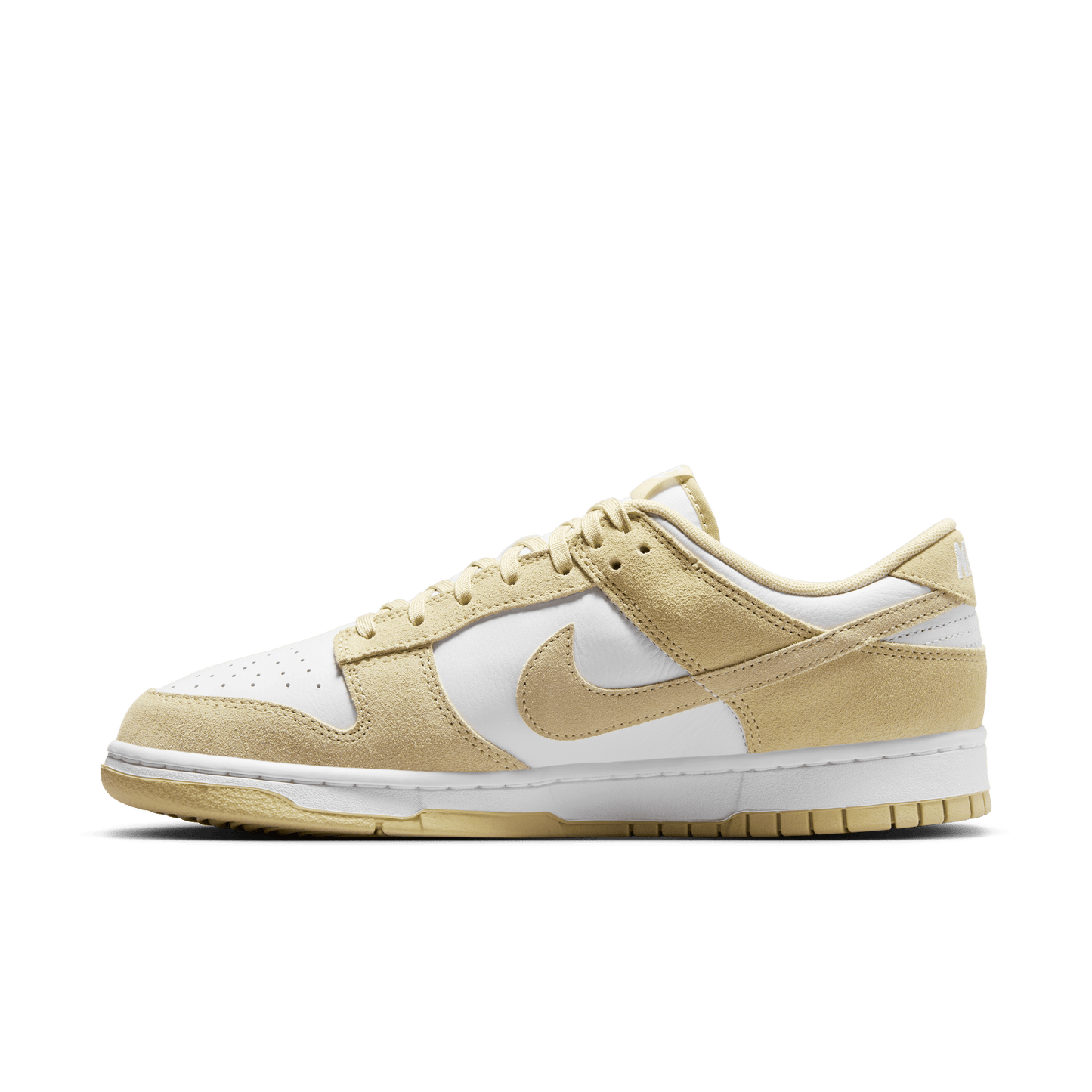 Nike Dunk Low Retro SE Leather Suede TM Gold White