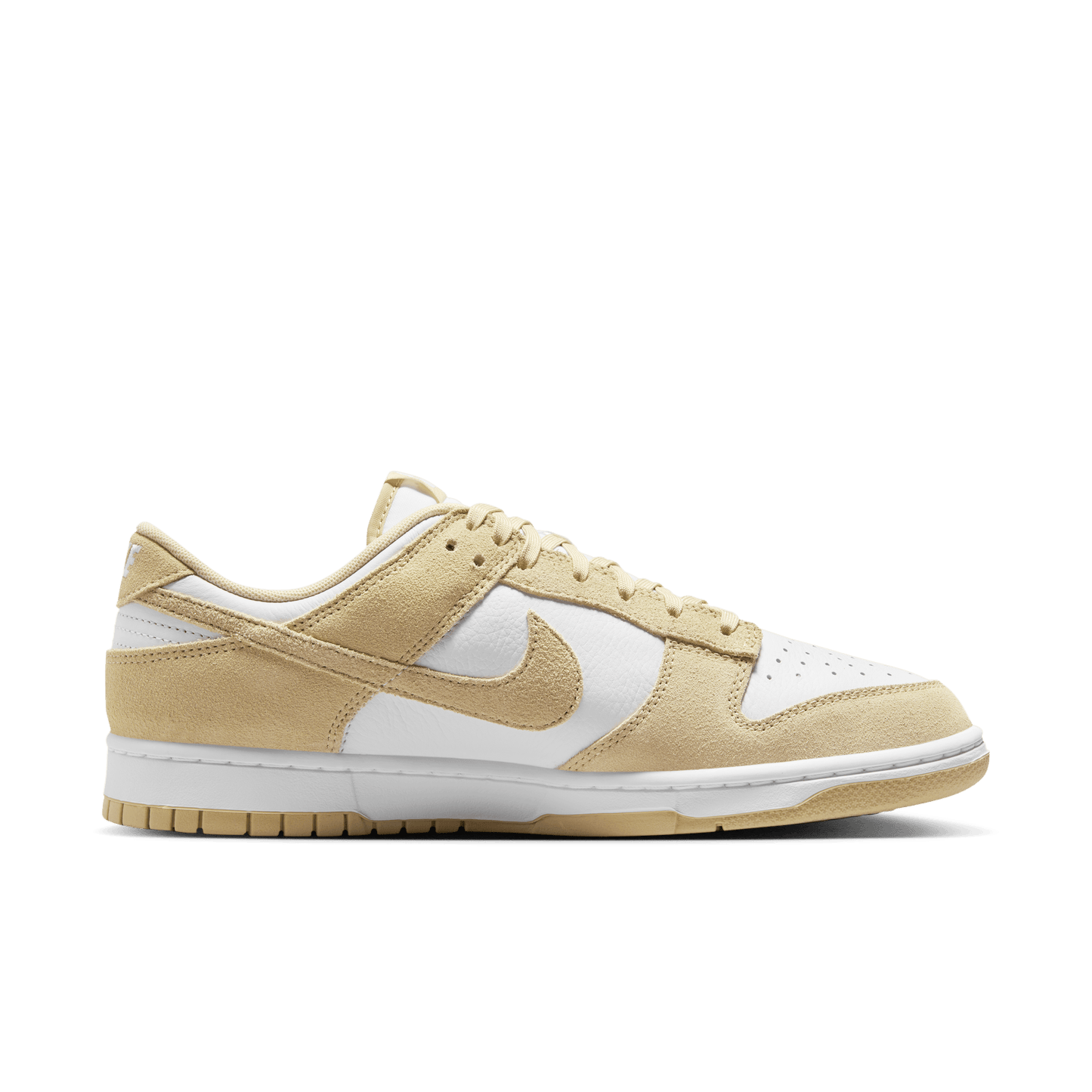 Nike Dunk Low Retro SE Leather Suede TM Gold White