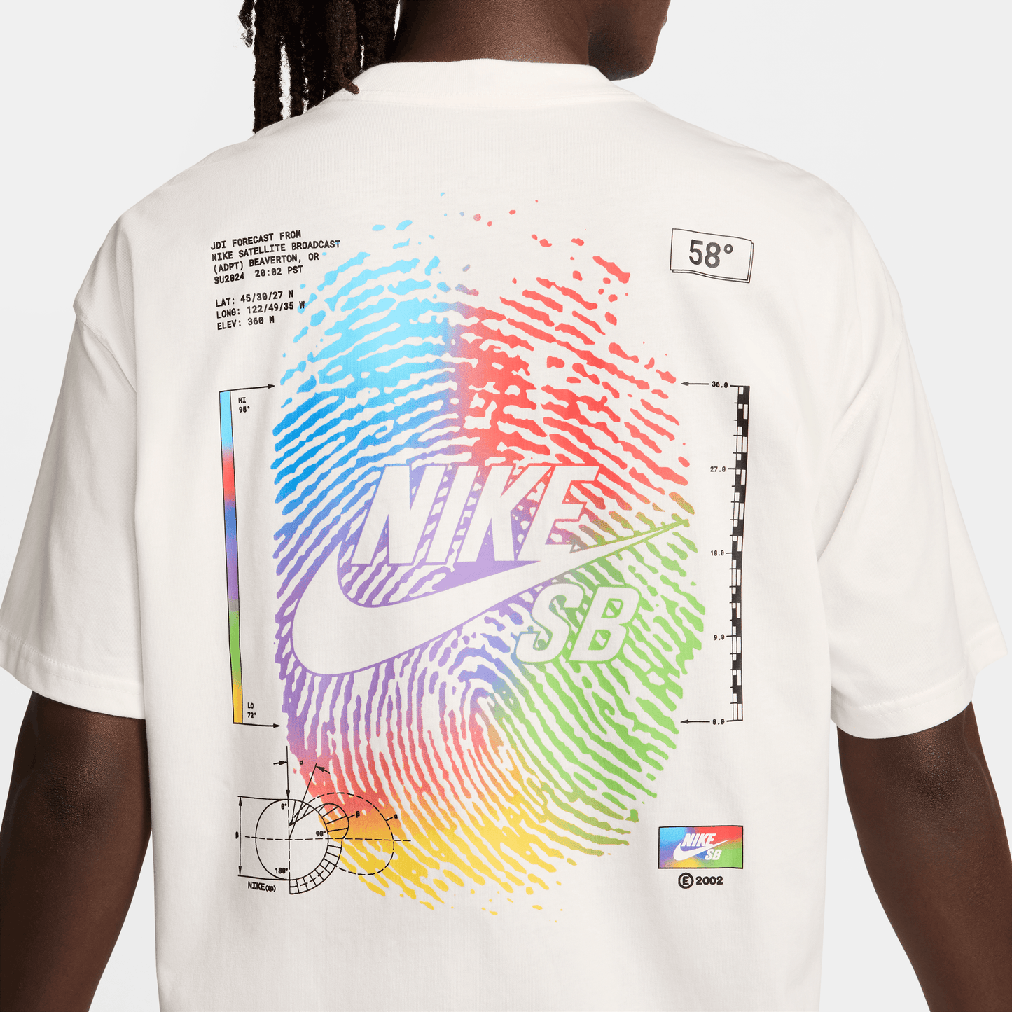 Nike SB Thumbprint T-Shirt White