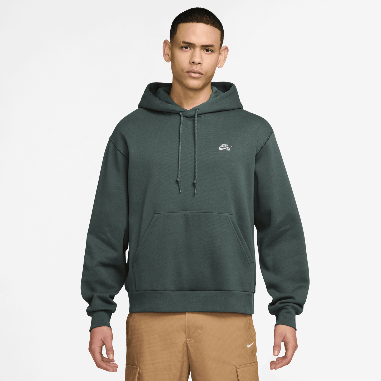 Nike SB Pullover Hoodie Vintage Green