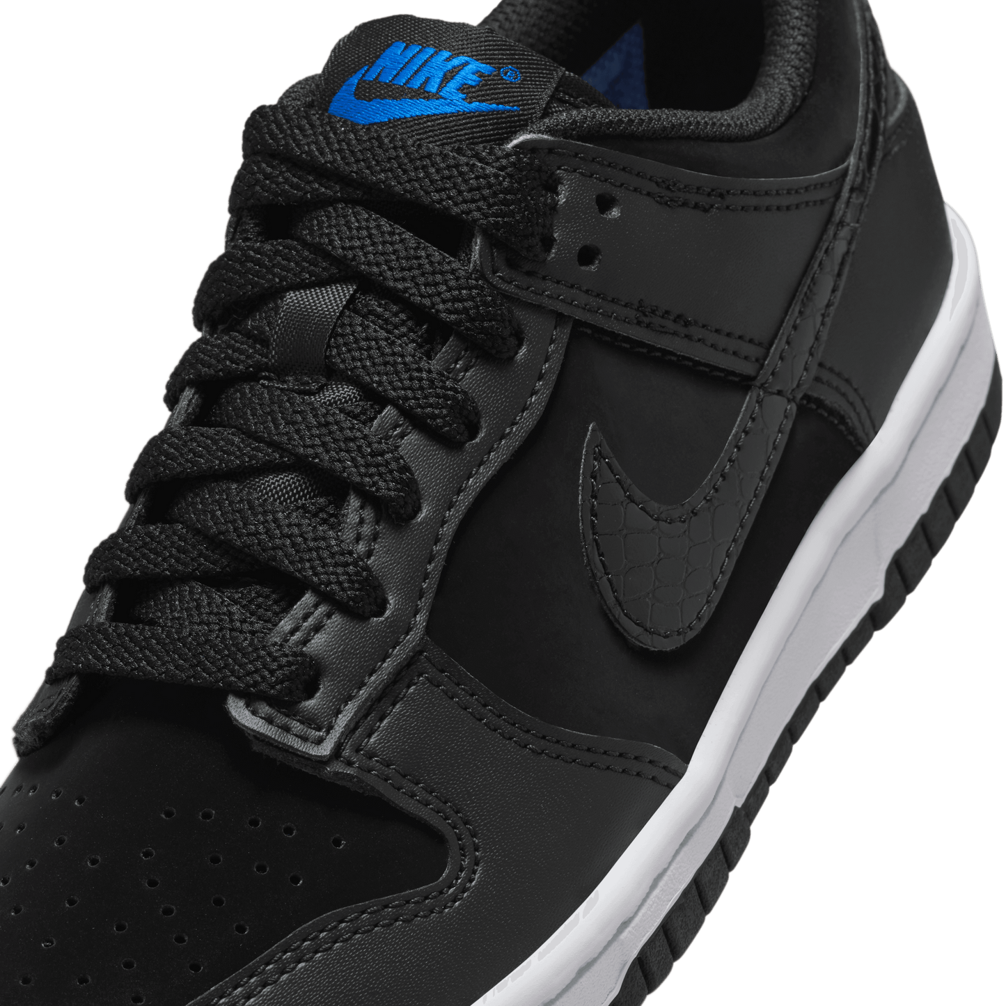 Nike Kids Dunk Low SE Black Game Royal GS