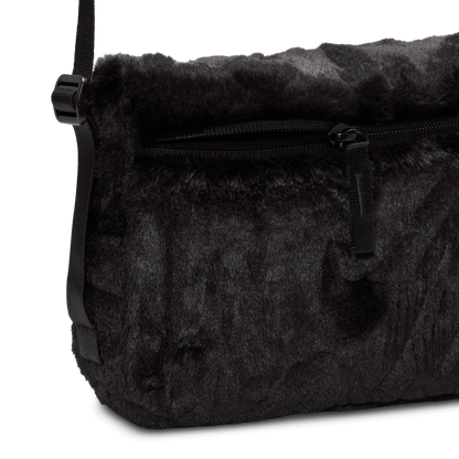 Nike Futura 365 Faux Fur Crossbody Bag Black