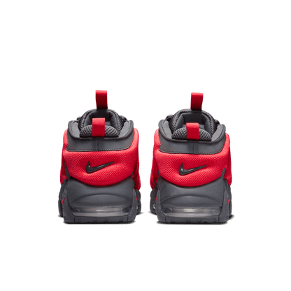 Nike Air More Uptempo Low Dark Grey Crimson