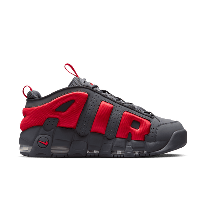 Nike Air More Uptempo Low Dark Grey Crimson