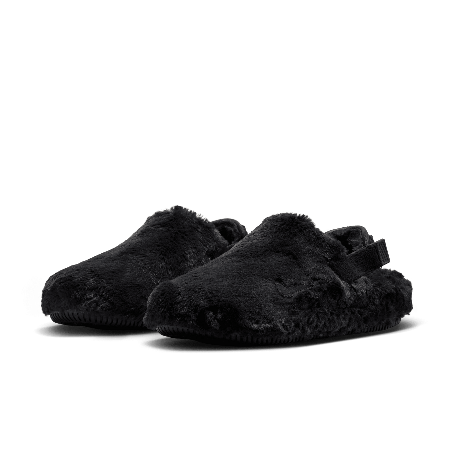 Nike Women's Calm Mule SE Fur Black