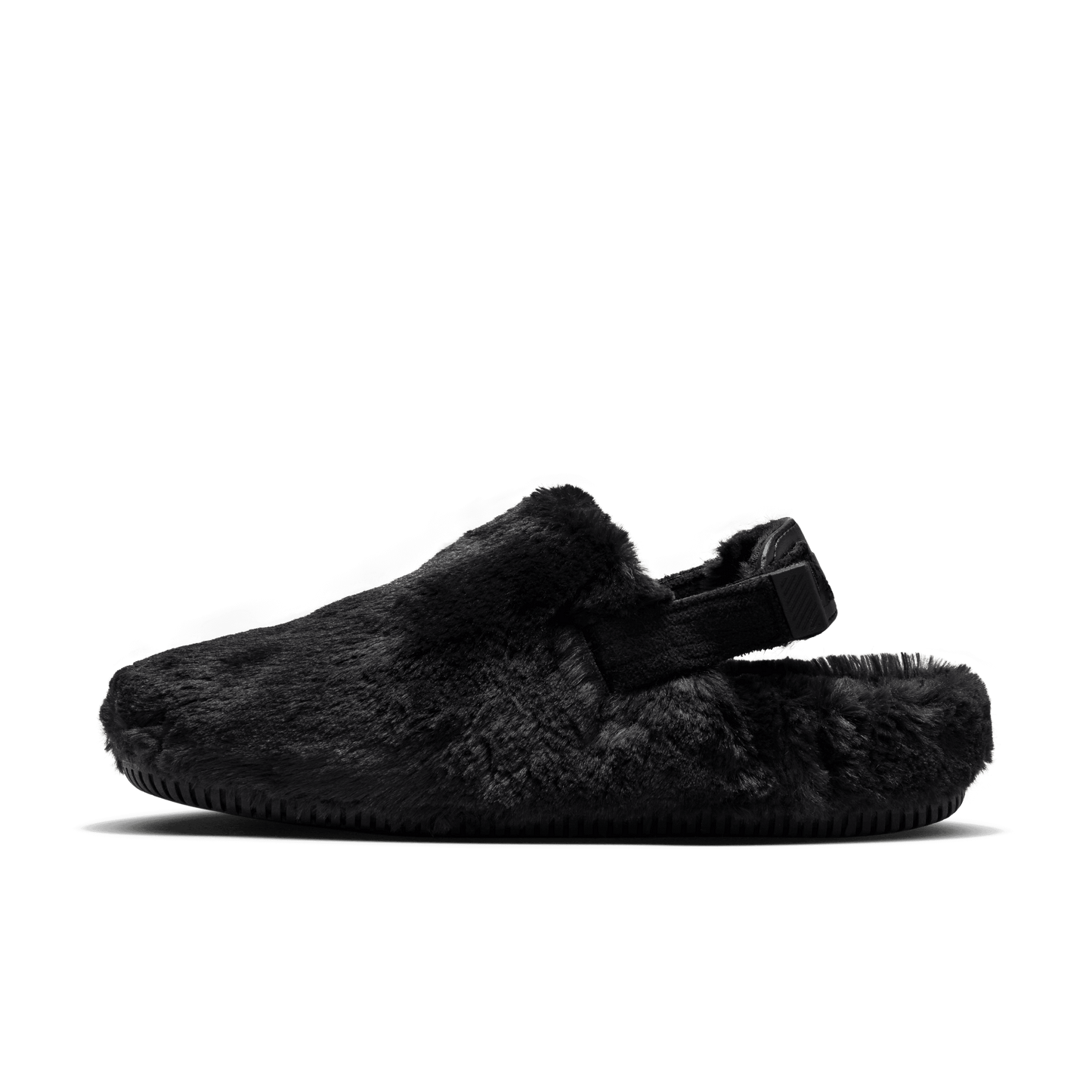 Nike Women's Calm Mule SE Fur Black