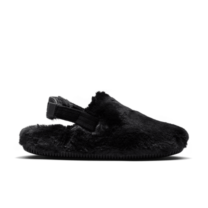 Nike Women's Calm Mule SE Fur Black