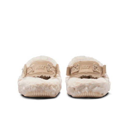 Nike Women's Calm SE Fur Mules Sand