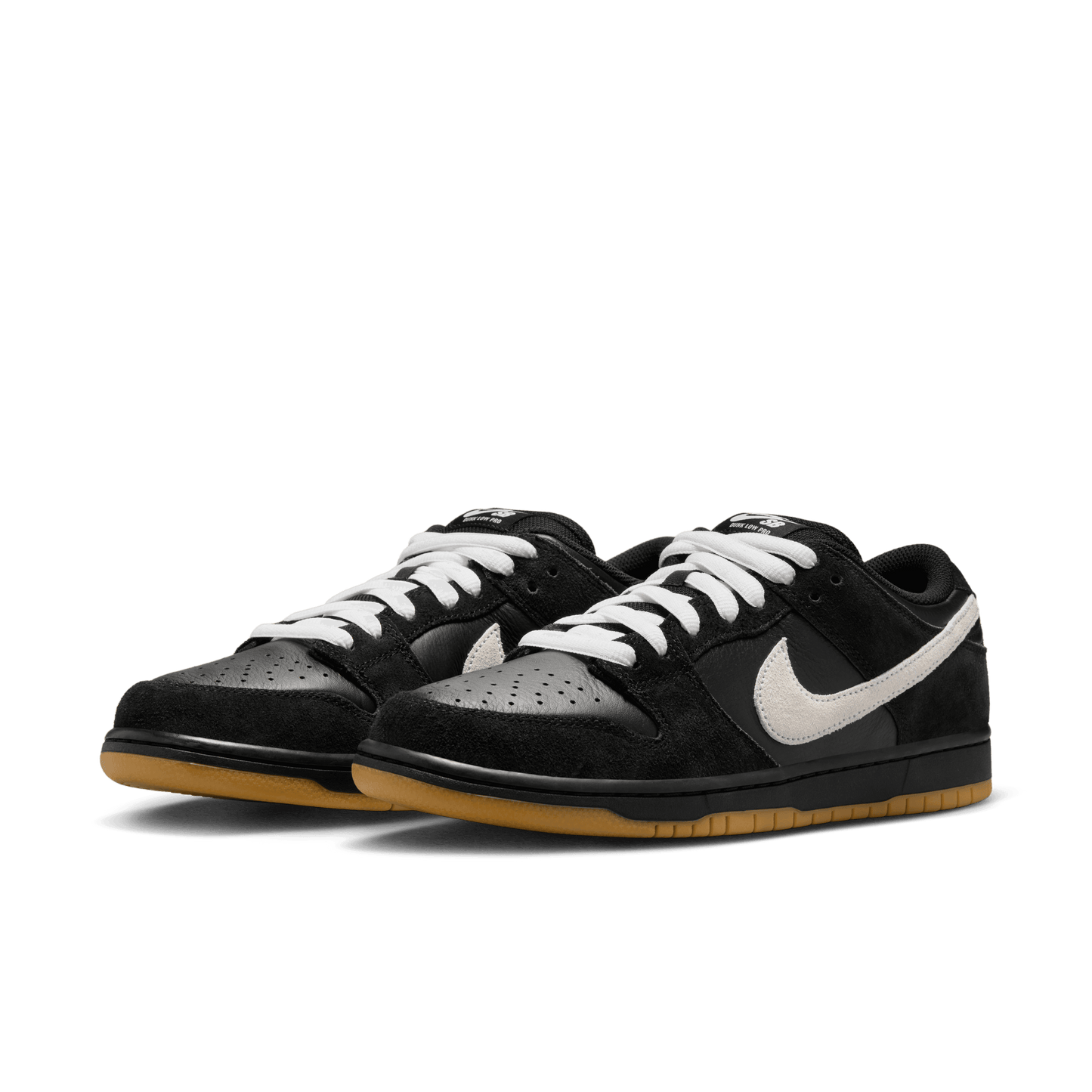 Nike SB Dunk Low Pro Black White Gum