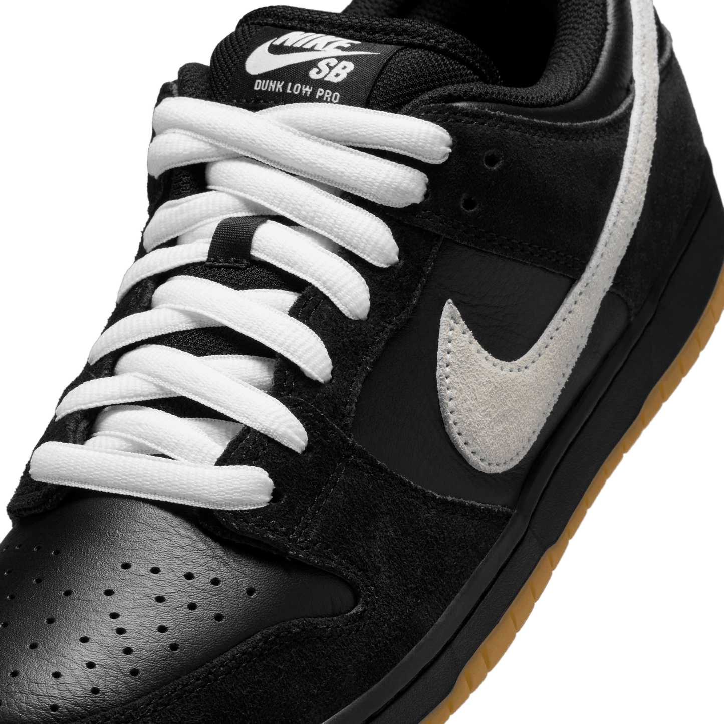 Nike SB Dunk Low Pro Black White Gum