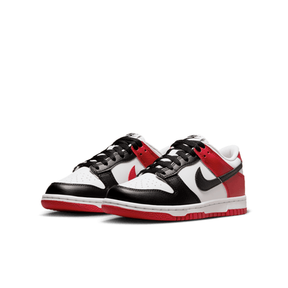 Nike Kids Dunk Low Gym Red Black White GS