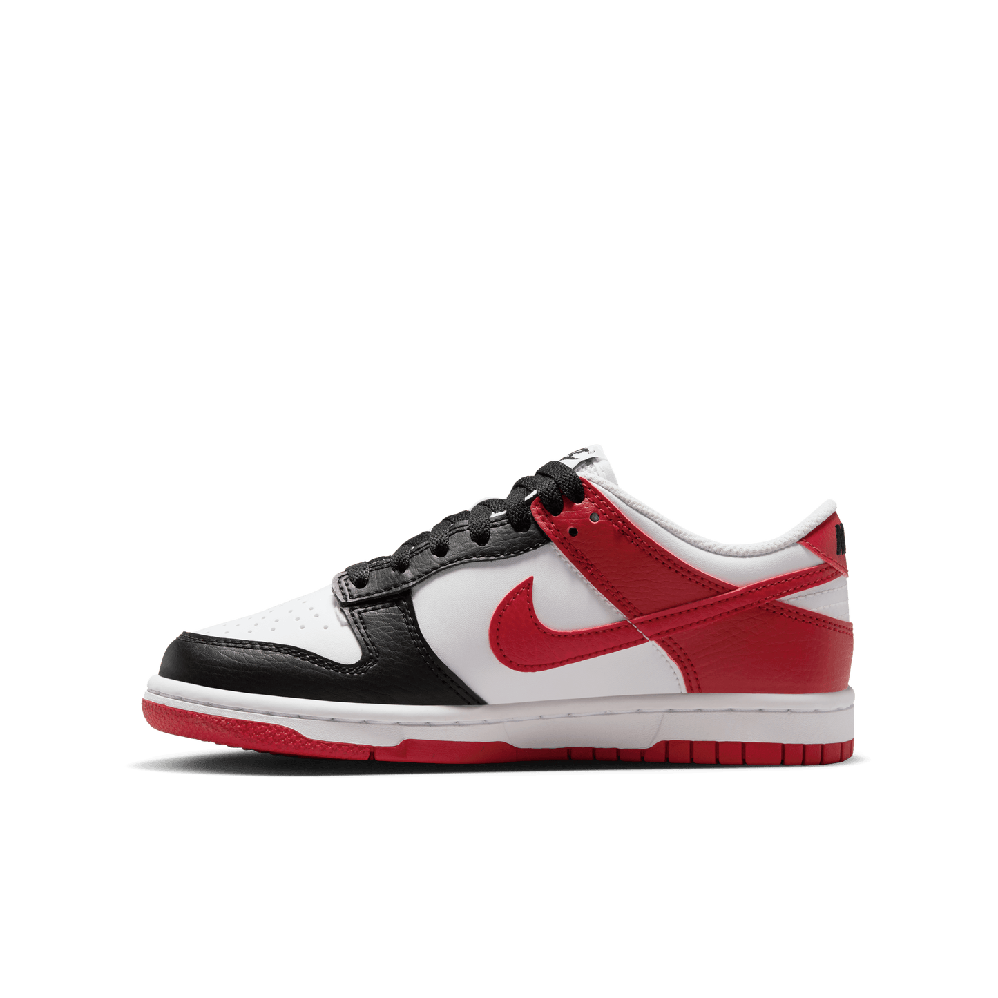 Nike Kids Dunk Low Gym Red Black White GS