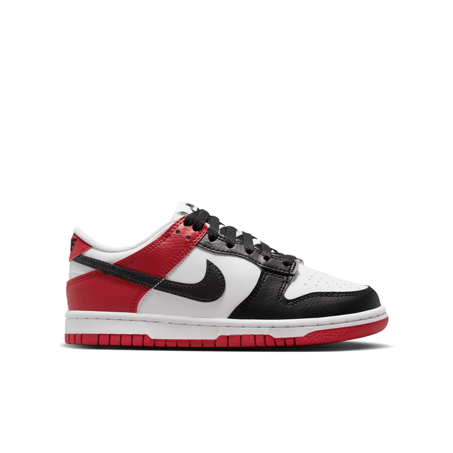 Nike Kids Dunk Low Gym Red Black White GS