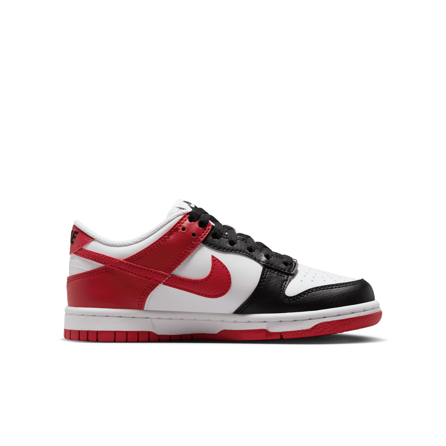 Nike Kids Dunk Low Gym Red Black White GS