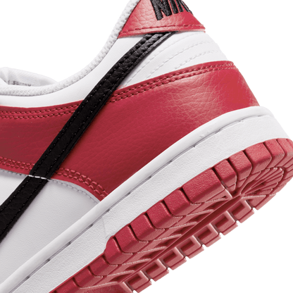 Nike Kids Dunk Low Gym Red Black White GS