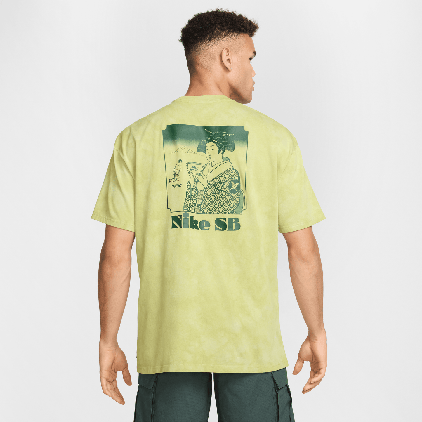 Nike SB Yuto T-Shirt Olive Aura