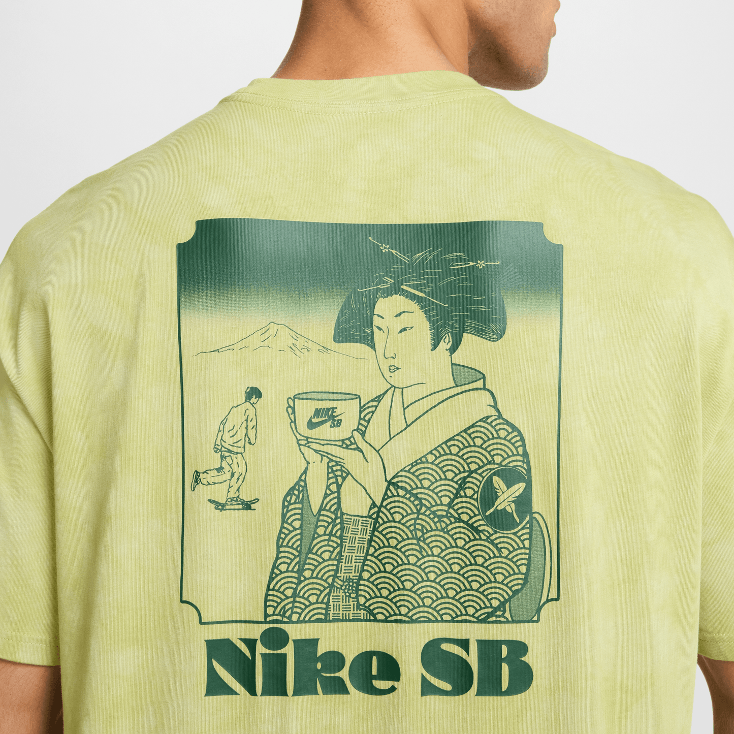 Nike SB Yuto T-Shirt Olive Aura